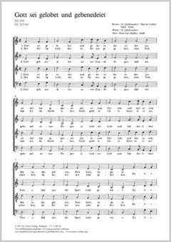 Gott sei gelobet und gebenedeiet Download