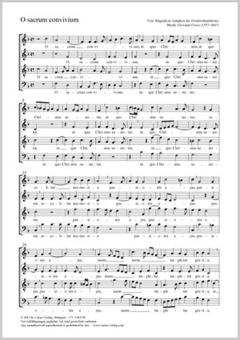 O sacrum convivium Download