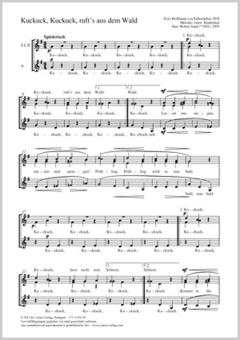 Kuckuck, Kuckuck, ruft's aus dem Wald Download