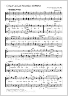Heiliger Geist, du rüstest aus mit Stärke Download