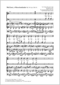 Mit Ernst, o Menschenkinder a-Moll Download