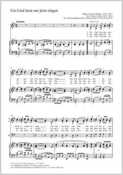 Ein Lied lasst uns jetzt singen Download