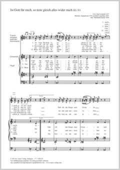 Ist Gott für mich, so trete gleich alles wider mich Download