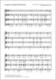 Es geht ein dunkle Wolk herein Download