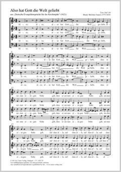 Also hat Gott die Welt geliebt Download
