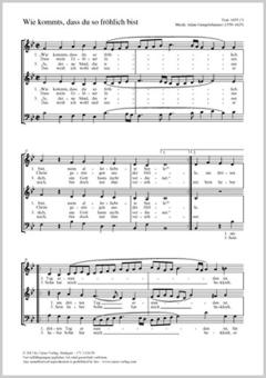 Wie kommts, dass du so fröhlich bist Download