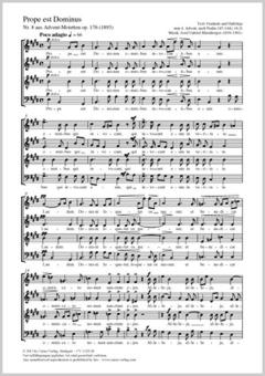 Prope est Dominus op. 176, 8 Download