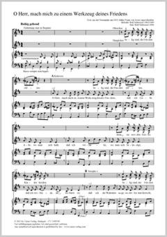 O Herr, mach mich zu einem Werkzeug deines Friedens Download