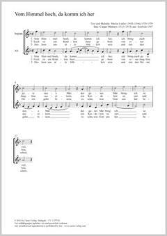 Vom Himmel hoch, da komm ich her Download
