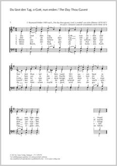 Du lässt den Tag, o Gott, nun enden Download