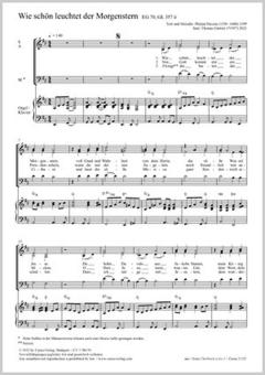 Wie schön leuchtet der Morgenstern Download