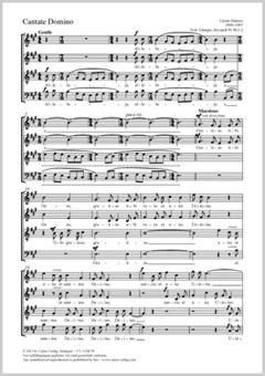 Cantate Domino mixolydisch Download