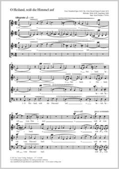 O Heiland, reiß die Himmel auf Download