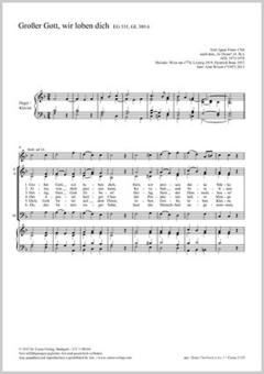 Großer Gott, wir loben dich Download