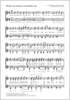 Horch, was kommt von draußen rein Download