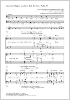 Mit seinen Flügeln beschirmt dich der Herr Download