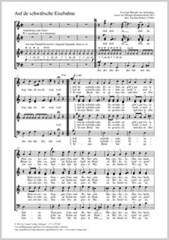 Auf de schwäbsche Eisebahne Download