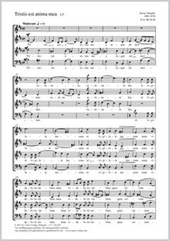 Tristis est anima mea Download