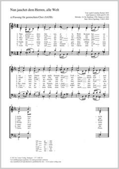 Nun jauchzt dem Herren, alle Welt Download