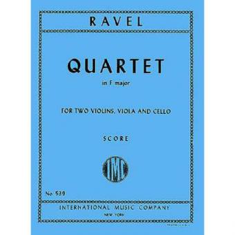 String Quartet in F major 