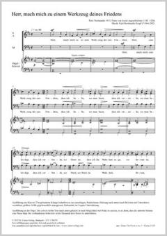 Herr, mach mich zum Werkzeug deines Friedens Download