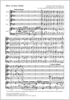 Herr, vor dein Antlitz Es-Dur 41 Download