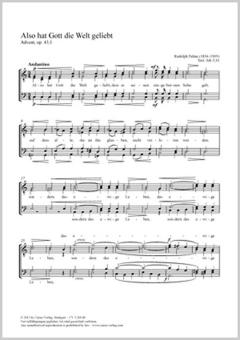 Also hat Gott die Welt geliebt 43, 1 Download