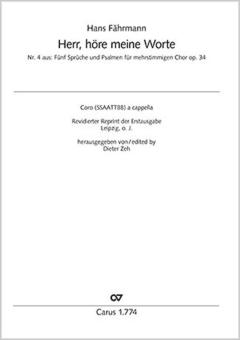 Herr, höre meine Worte Download
