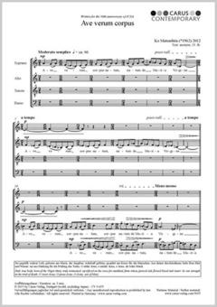 Ave verum corpus Download