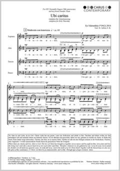 Ubi caritas Download