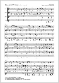 Da pacem Domine Download