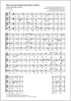 Wer nur den lieben Gott lässt walten Download