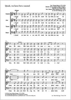 Quick, we have but a second op. 78 Download