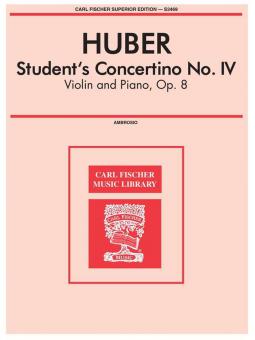 Student's Concertino No. IV op. 8 