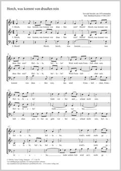 Horch, was kommt von draußen rein Download