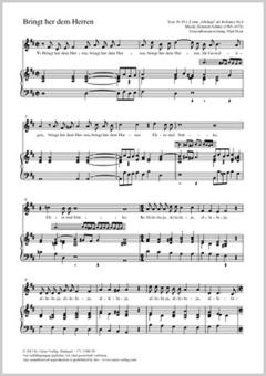 Bringt dem Herren Download