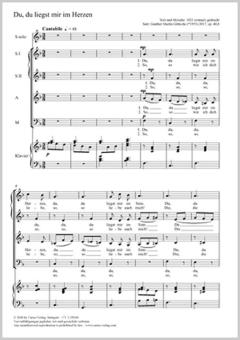 Du, du liegst mir im Herzen Download