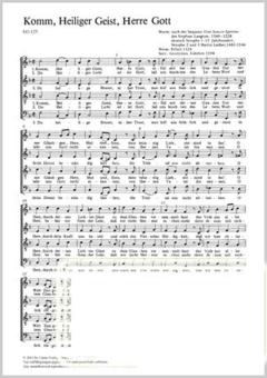 Komm, Heiliger Geist, Herre Gott Download