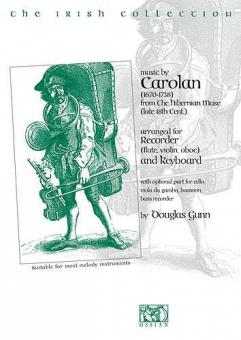 Music By Carolan Arranged For Recorder And Keyboard 
