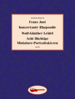 Konzertante Rhapsodie - 8 flüchtige Miniature-Portraitskizzen 