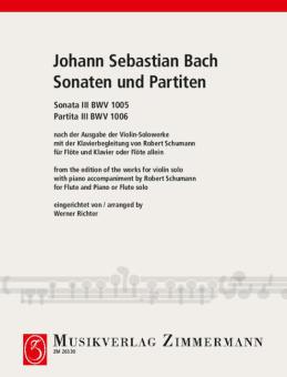Sonata 3 BWV 1005 - Partita 3 BWV 1006 Download