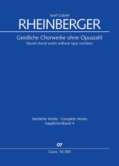 Geistliche Chorwerke ohne Opuszahl Download