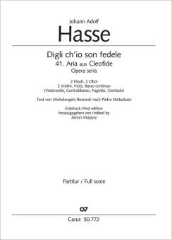 Digli ch'io son fedele Standard