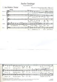 6 Gesänge op. 57 Download