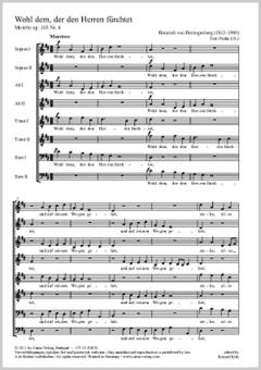 Wohl dem, der den Herren fürchtet op. 103,4 Download
