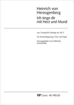Ich singe dir mit Herz und Mund op. 99,5 Download