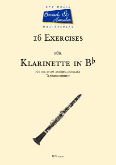16 Exercises für Klarinette in Bb 