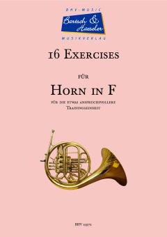 16 Exercises für Horn in F 