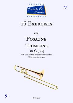 16 Exercises für Posaune in C (BC) 