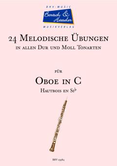 24 Melodische Übungen für Oboe in allen Tonarten 